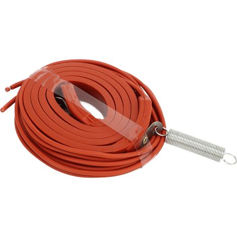 Silikon-Heizkabel, selbstregulierend, wasserdicht, isoliert, für Klimaanlagenkompressorrohre, 220 V, 45 W (1/5)