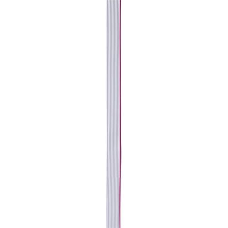 TRU COMPONENTS TC-7638604 Câble de données 10 pôles, distance 1,27 mm Pas: 1.27 mm 7 x 0.127 mm 30 m gris (1/3)