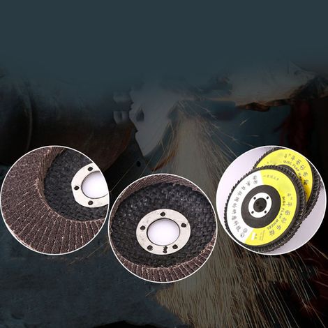 30 disques à lamelles épais et résistants à l'usure, meules abrasives haute densité pour le polissage, 72 lames 21x15 (1/5)