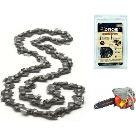 Catena Motosega 25 cm Per barra lama Motosega 25cc da 40 Maglie a Punta Ricambio