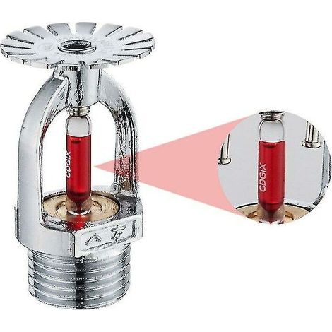 VURAHOME - Automatische Sprühvorrichtung, 68 Grad Zerstäubung, Feuersprinkler, Fallrohrtyp, Sicherheitsschutz gegen Sprinklerwasserlöschung (1/5)