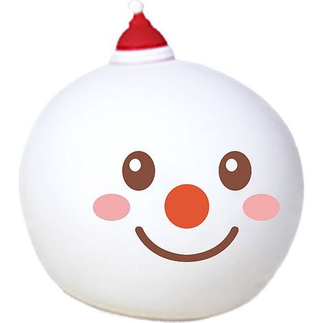 Guirlande Lumineuse LED Bonhomme de Neel pour Noël, Lampe d'Ambiance Créative et Mignonne, Éclairage Décoratif pour Chambre à Coucher (1/3)