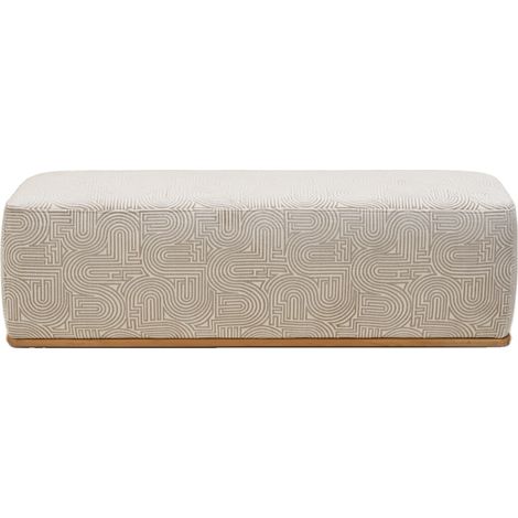 Banc en Bois et chenille bicolore Klark ARNEL (1/4)