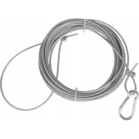 Cable de acero de 6 m para limpieza de chimeneas Geko (1/3)
