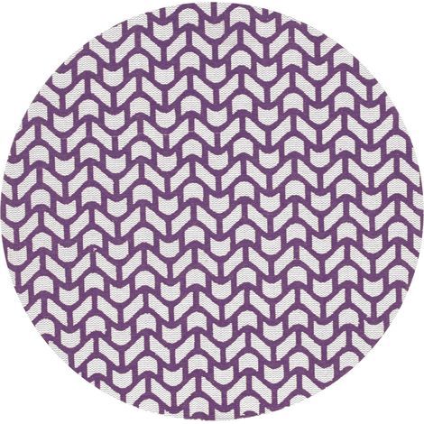 BUNTHAUS Disque abrasif à mailles quadrillées 710W 150 mm 80+ non perforé violet