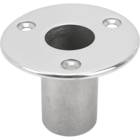 Supports de rambarde bateau 90° acier inoxydable 304 25mm pour base de tube main courante yacht marin (1/5)