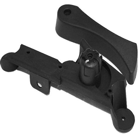 Manija y soporte de apertura del capó negros para vehículos con volante a la izquierda (LHD) para BMW E65 745I 750I 760I Alpina E66 745Li 750Li 51237023992 (1/5)