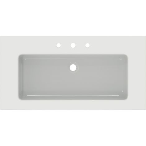 Ideal Standard Lavabo con mueble extra, 3 agujeros para grifo, (1/2)