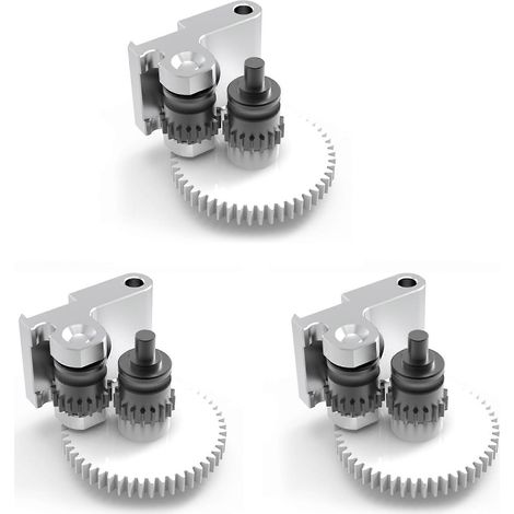 3x FLASHFORGE Adventurer 5M AD5M CNC Nanobeschichtetes Extrusionskopf-Zahnradset 3D-Druckerteile für AD5M 3D-Drucker