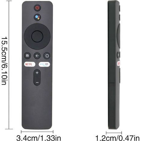 Nouvelle Telecommande pour Xiaomi Mi TV Stick/MI Box 4S 4K avec Bluetooth et Commande vocale (1/5)