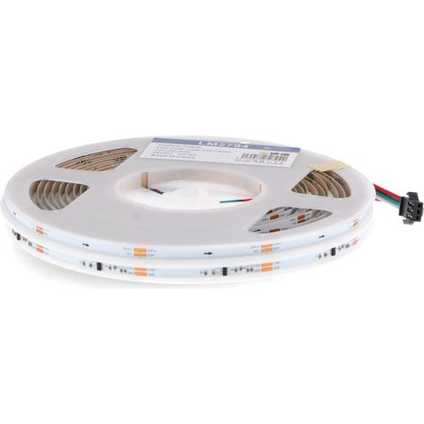 Striscia Led Digitale 24V 60W COB 5 metri IP20 RGBIC M LEDME (1/5)