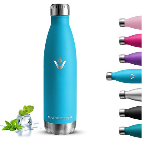 Gourde Isotherme, Gourde 750 ml, Sans BPA, Bouteille Sport, Froid (1/5)