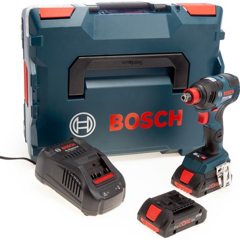 Bosch PRO Cordless Impact Driver/Wrench GDX 18V-200 C L-Boxx 136 06019G4270 (1/4)