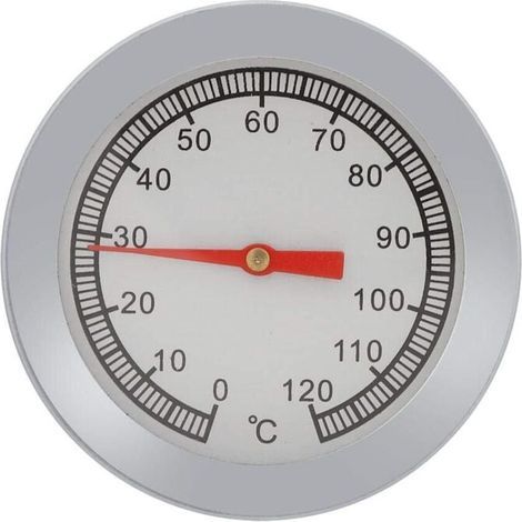 Thermomètre, BBQ Pizza Grill Thermomètre Jauge de température 120 ℃ pour la cuisson au barbecue (1/4)