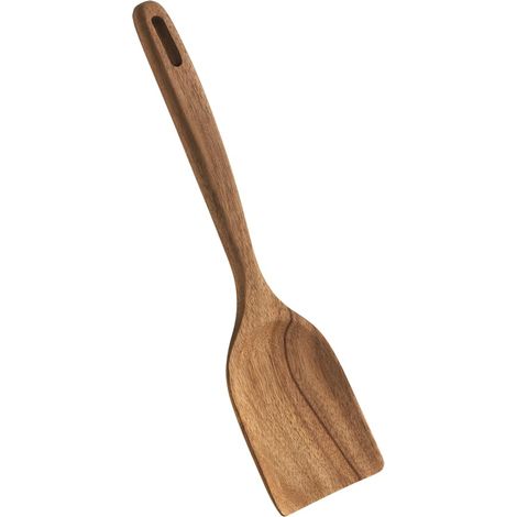 Espátula metaltex acacia line madera de acacia 30 cm