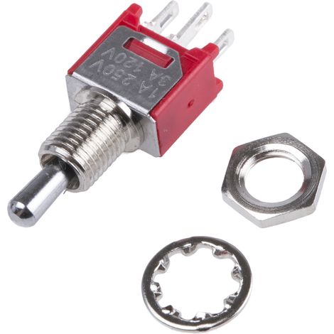 Interrupteur à levier RS PRO, On-Off-On, 1RT, 3 A @ 120 V c.a. ( Prix pour 1 )