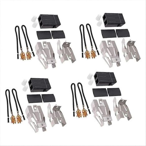 Lot de 4 330031 gamme brûleur Receptacle kit remplacement pour Ken More gamme cuisinière remplace 814399 5303935058 (1/5)