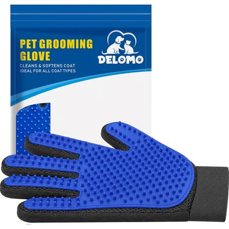 Gant Anti-Poils de Toilettage pour Chats et Chiens à Poil Court ou Long (1/5)