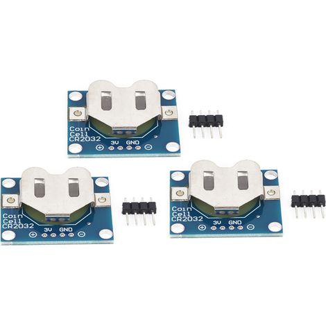 Module de montage pour pile bouton CR2032 (3 pièces) (1/5)