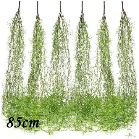 -3 Jardinière murale en rotin tressé à la main, panier en rotin tressé, support pour plantes grimpantes, pots de jardin, jardinière murale (1/4)