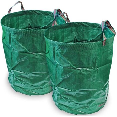 Sac de déchets - CampTeck - 300L - Résistant aux déchirures - Pliable - Hydrofuge-Ywey (1/4)