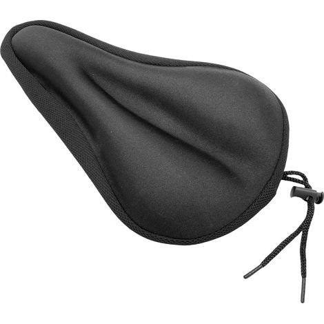 Coussin de selle de vélo, housse de selle confortable pour le cyclisme en intérieur et en extérieur, revêtement en gel rembourré pour vélos d'exercice, VTT et vélos de route, universel-AquaForge (1/4)
