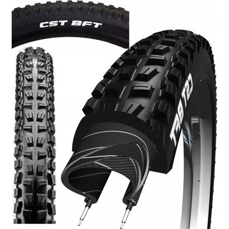 Pneu CST 26x2.4 BFT C1752 à tringle rigide 60-559 pour vélo FAT (1/4)