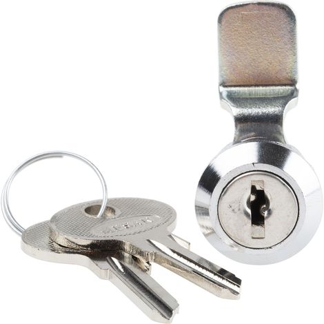 Serrure batteuse RS PRO, déverrouillage Clé ( Prix pour 1 ) (1/3)