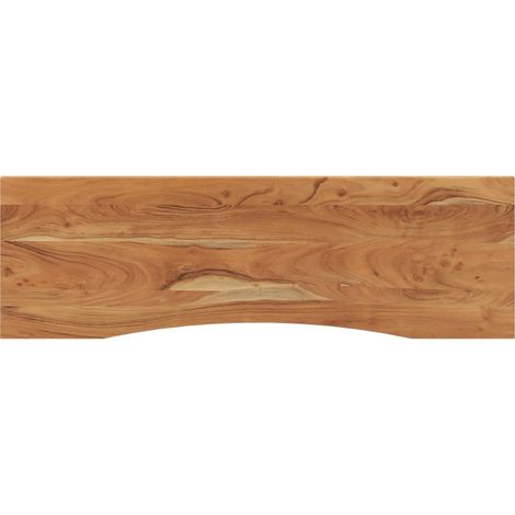 Dessus de bureau  Dessus de table  Plateau de table 160x50x2,5 cm rectangulaire bois massif acacia