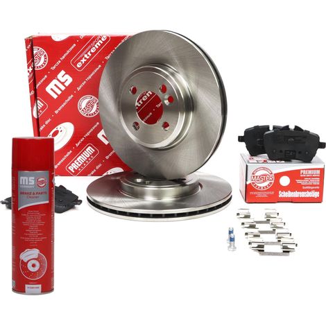 SET DISCHI E PASTIGLIE FRENO ANTERIORI MINI (R56), coupé (R58), decappottabile (R57), Roadster (R59), CL (1/4)