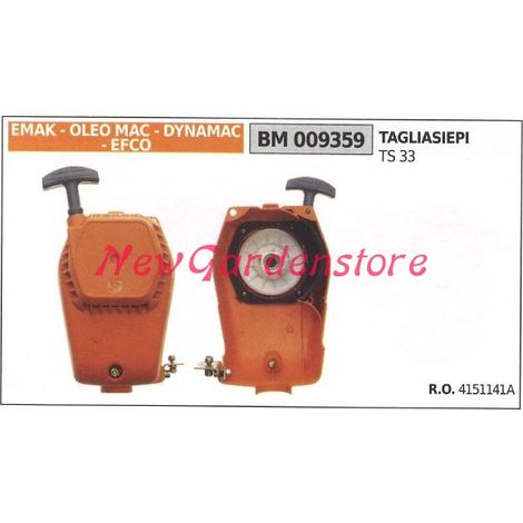 Messa in moto EMAK motore tagliasiepe TS 33 009359