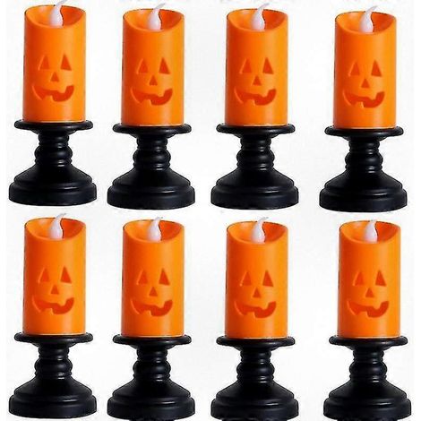 LED pumpkin light for Halloween party decoration, indoor and outdoor home decoration. (1/5)