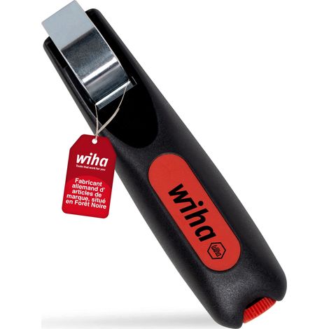 Wiha Outil de dénudage avec lame auto-rotative pour les câbles ronds 130 mm (44240) (1/5)