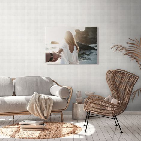 A.S. Creation Natural Living 386644 Vliestapete Muster & Motive 10.05 x 0.53 m Grau Wohnzimmer Schlafzimmer Flur Küche Esszimmer Badezimmer Bad Arbeitszimmer Büro Diele (1/5)