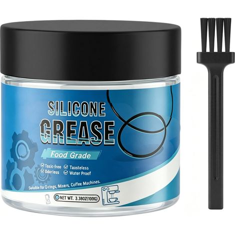 Graisse Alimentaire Machine a Cafe,Avec 1 Pinceau,Graisse Silicone (1/5)