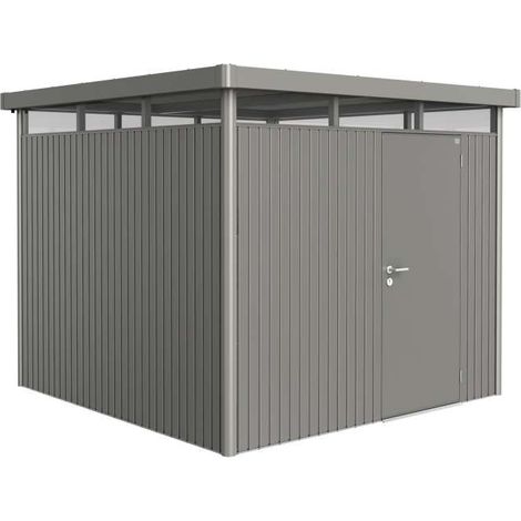 Casetta HighLine Misura H4 grigio quarzo metallizzato, porta standard