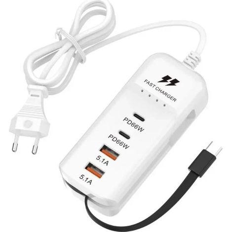 Chargeur USB PD Type C à charge rapide, chargeur mural rapide multiport (1/5)
