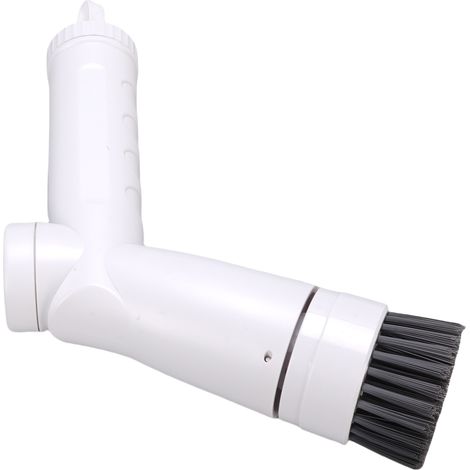 Brosse de nettoyage électrique rotative sans fil avec 3 têtes remplaçables, pour cuisinière évier vaisselle tasses bouteilles fenêtres et sols, IPX7 étanche blanc 2500mAh (1/5)