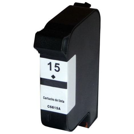 Tinta reciclada genérica para HP N15 Negro c6615de