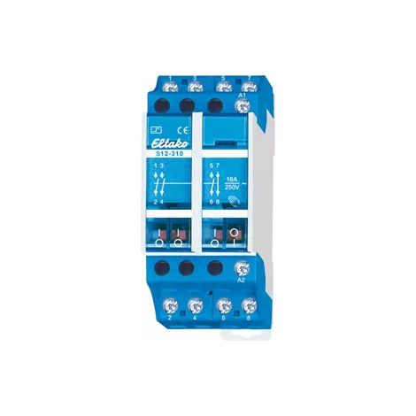ELTAKO Stromstoßschalter S12-310-230V 16A 230V/AC 3S 1Ö (1/2)
