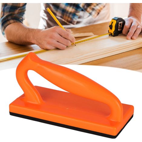 Bâton de poussée en bois pour scie sur table, sécurité et précision, 15 x 7,5 cm, type poussée directe