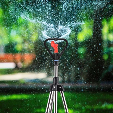 Arroseur trépied réglable à 360° pour pelouse de jardin (1/5)