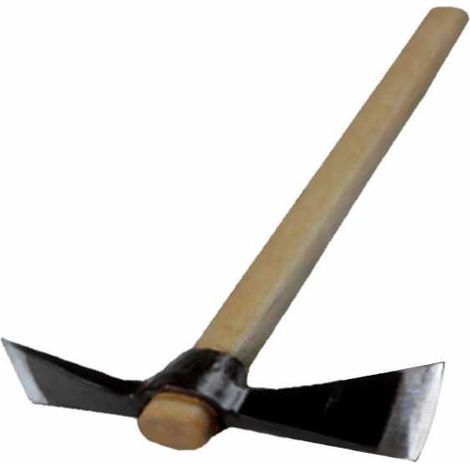 Houe Rinaldi Noisette Zapper 600g – Lame en acier affûtée à la main – Manche en bois de 46 cm – Fabriqué en Italie