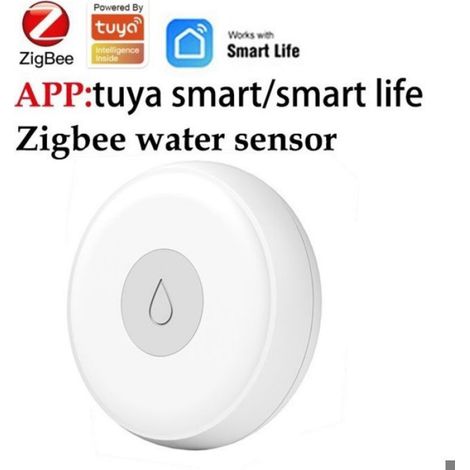 Détection intelligente de fuite d'eau, application mobile, alarme de débordement, détecteur de niveau d'eau, maison intelligente (1/4)