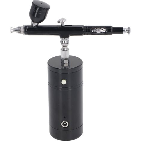 Kit aérographe sans fil 17,4 PSI, pompe à air portable rechargeable pour la peinture de maquettes, la décoration de gâteaux et autres créations artistiques. (1/5)