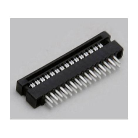 TRU COMPONENTS TC-2506350 Connecteur femelle avec la sortie de câble plat Pas: 2 mm Nbr total de pôles: 40 Nbr de rangées: 2 1 pc(s) Q205842 (1/2)