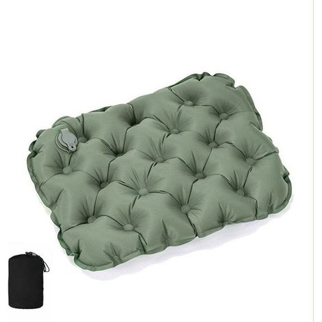 Coussin gonflable léger et pliable pour chaise de camping, imperméable (1/5)