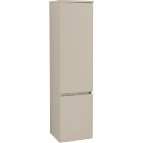 V&B Hochschrank Legato 40x155x35cm, Anschlag rechts, Soft Grey (1/2)