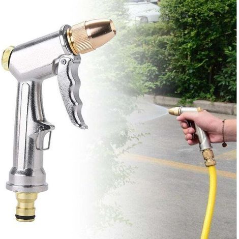 Gardena OUYLAF Gießpistole, Multifunktions-Gießpistole – Professioneller Hochdruck-Gartensprüher, Gartenschlauchanschluss, für Autowäsche und Gartenbewässerung (1/5)