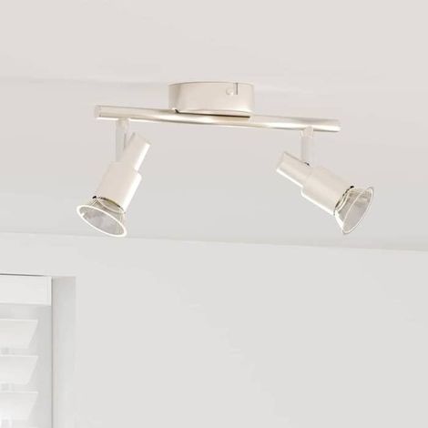 4108207 Spot de plafond Nickel 25,5 x 8 x 11 cm Acier (1/5)